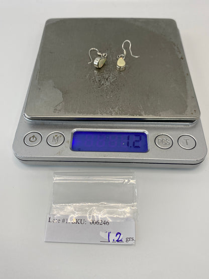 Aretes de Plata con Ópalo de Fuego — Taxco 950 — foto 6
