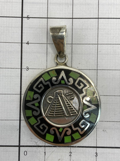 Reverso del dije mostrando el Quinto 925 — marca de autenticidad de Taxco