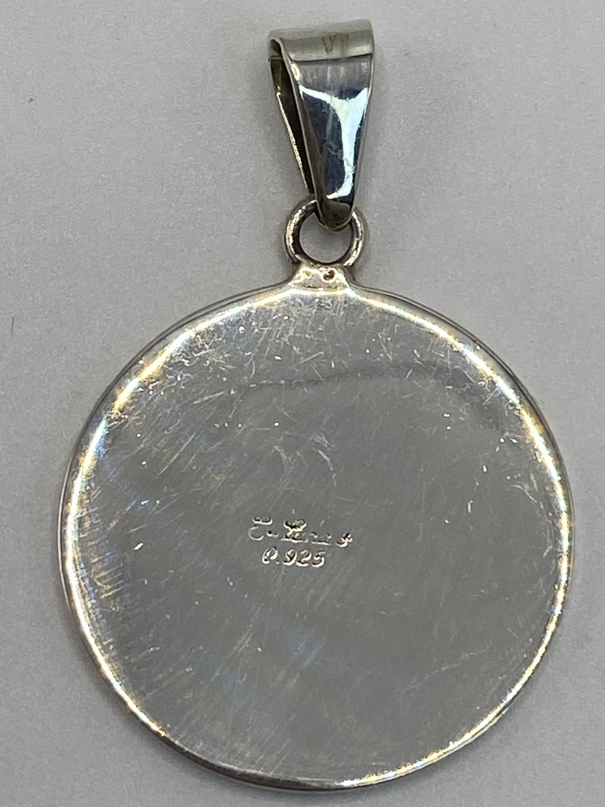 Dije Plata Pirámide Azteca con Ópalo de Fuego Verde — foto 5
