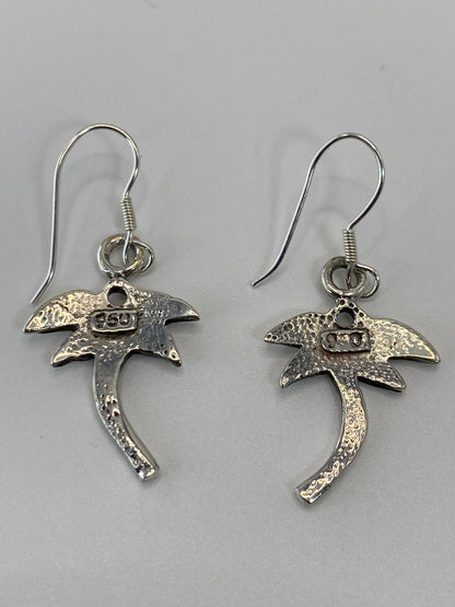 Aretes de Plata con Ópalo de Fuego — Taxco 950 — foto 5