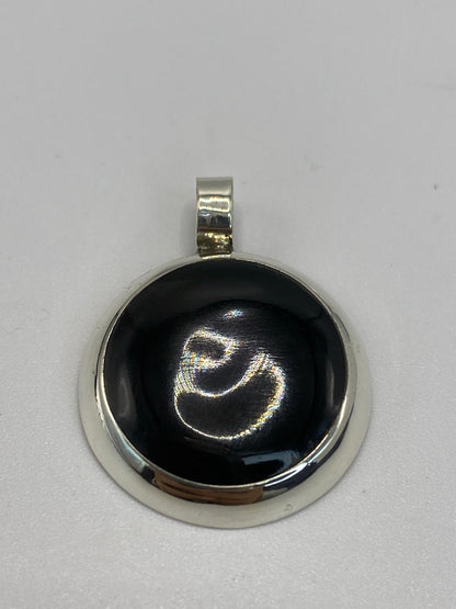 Dije de Plata con Ónix Negro — Taxco 925 — foto 5