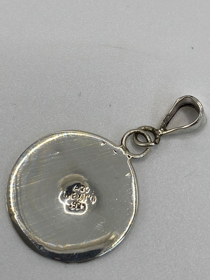 Dije Prehispánico Plata 925 con Ópalo de Fuego — foto 5