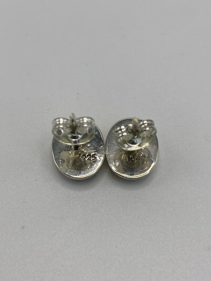 Aretes de Plata con Ópalo de Fuego — Taxco 925 — foto 5