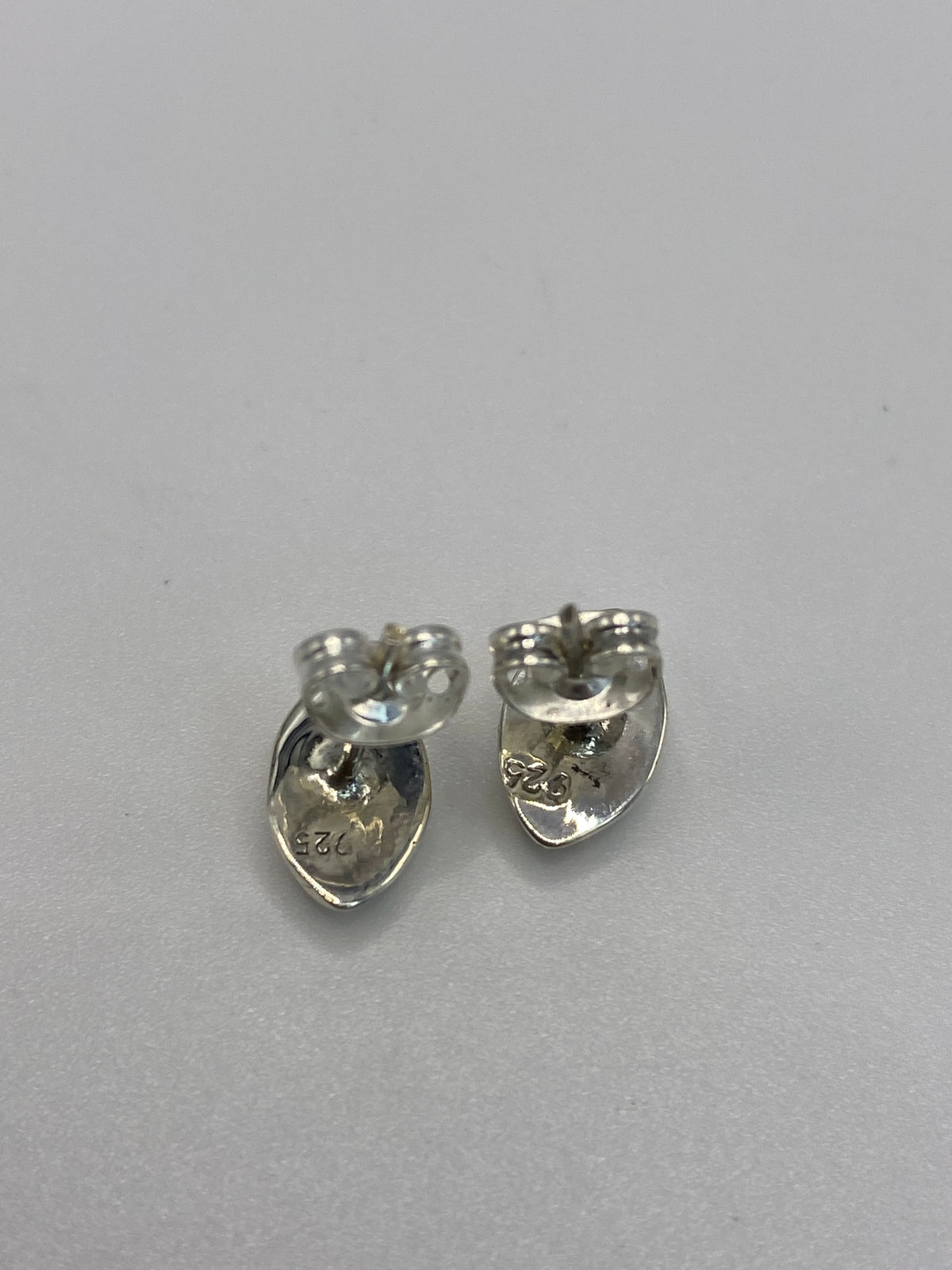 Aretes de Plata con Ópalo de Fuego — Taxco 925 — foto 5