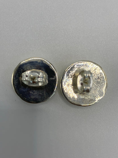 Aretes de Plata con Piedra Multicolor — Taxco 925 — foto 5