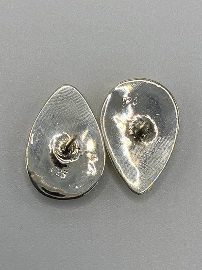 Aretes de Plata con Piedra Multicolor — Taxco 925 — foto 5