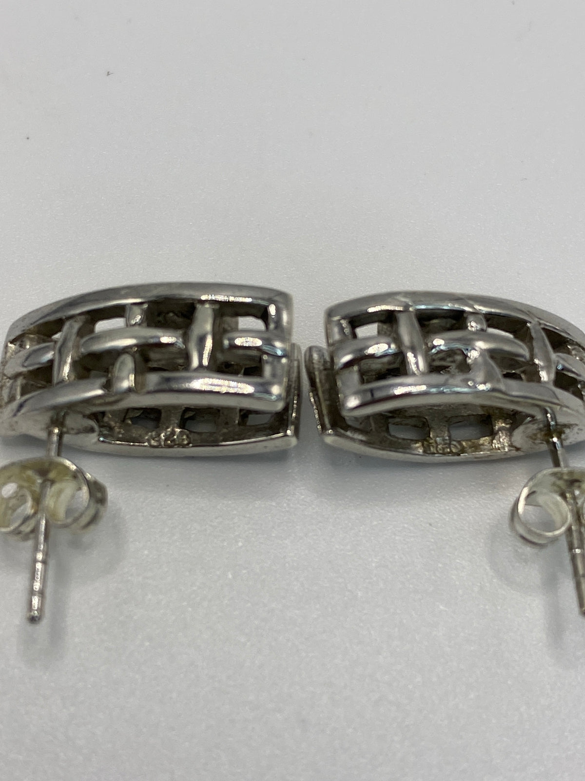 Aretes Plata Ópalo de Fuego Verde — Taxco 925 — foto 5