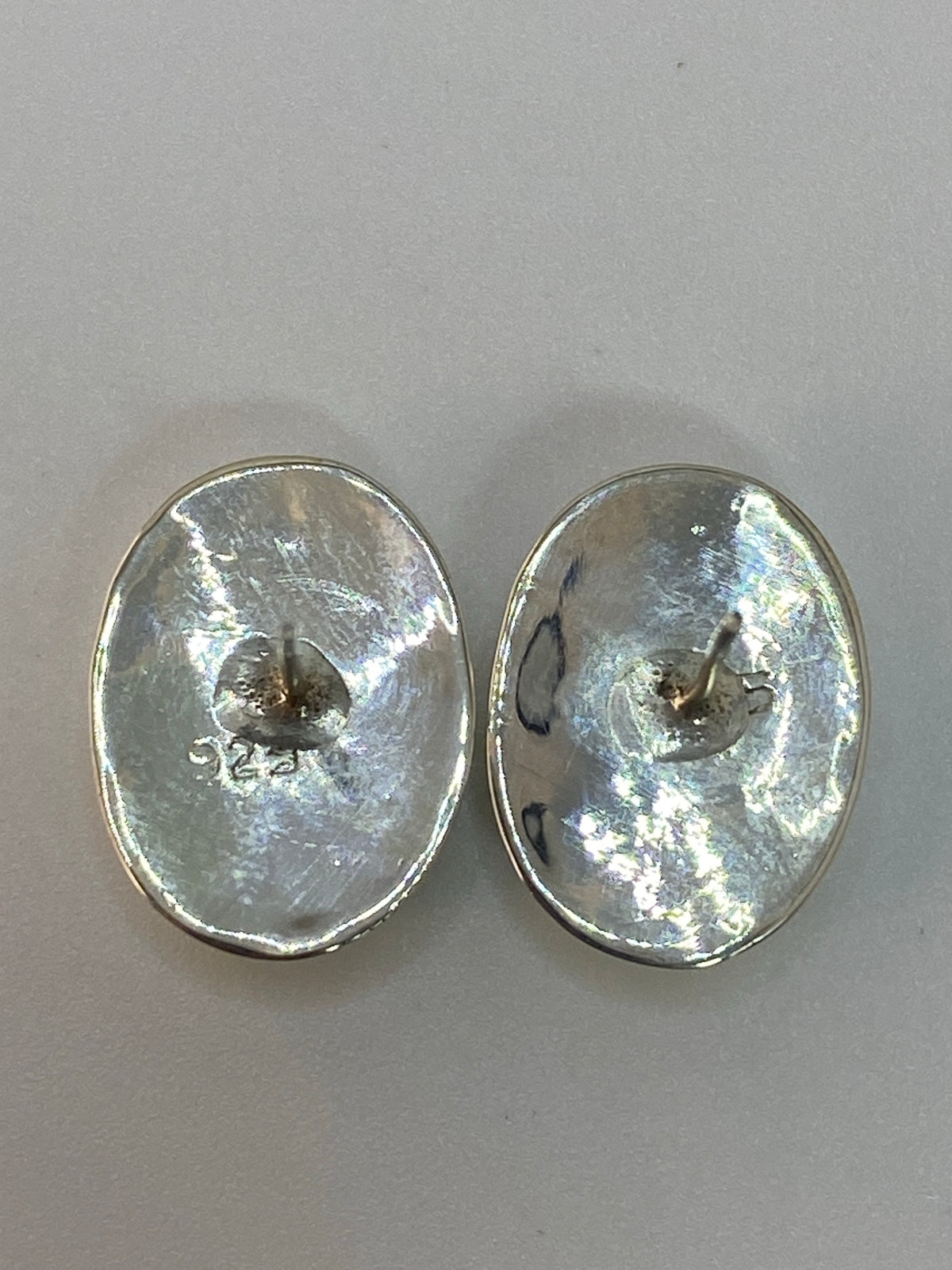 Aretes de Plata 925 con Piedra Verde — Taxco — foto 5