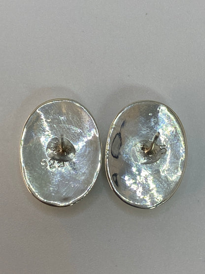 Aretes de Plata 925 con Piedra Verde — Taxco — foto 5