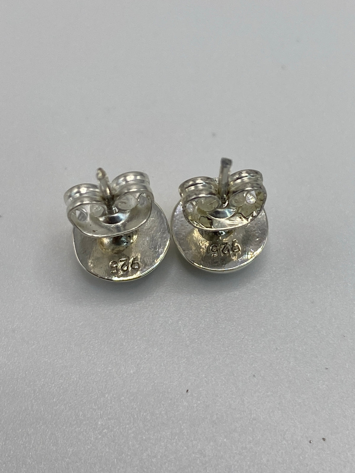 Aretes de Plata con Ópalo de Fuego Rosa — Taxco 925 — foto 5