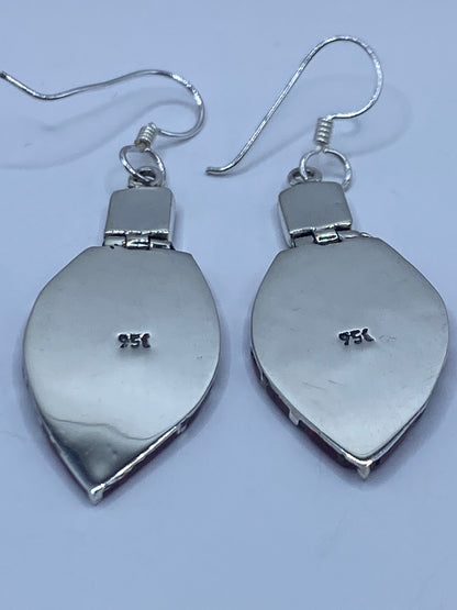 Aretes de Plata Ópalo de Fuego Rosa — Taxco 950 — foto 5