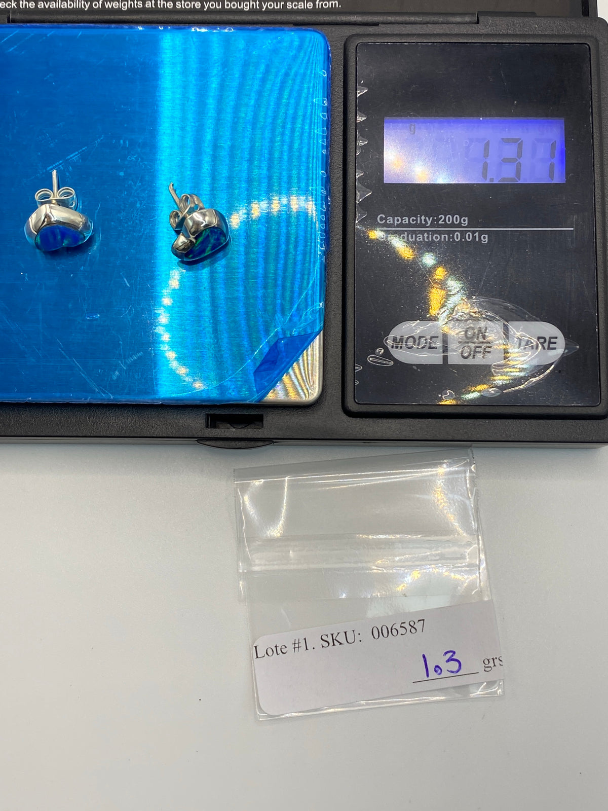 Aretes de Plata Ópalo de Fuego — Taxco 925 — foto 6