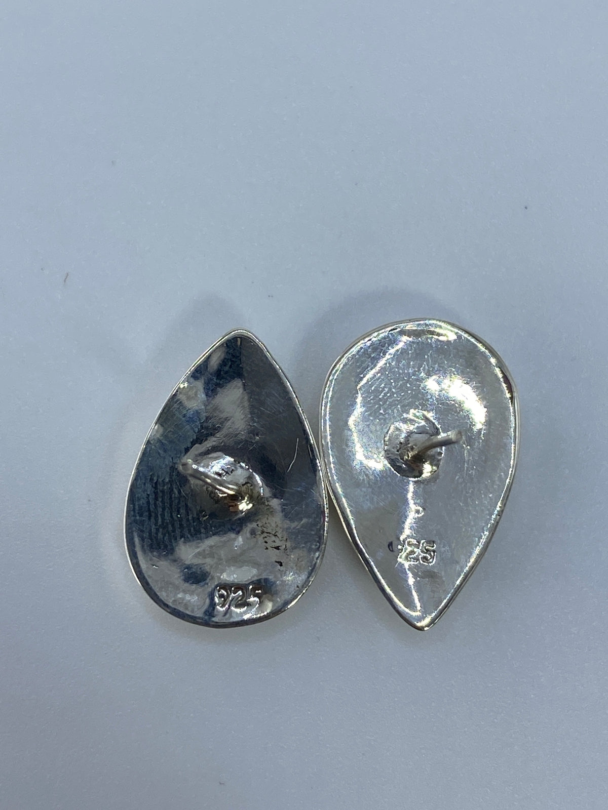 Aretes de Plata con Coral Rosa — Taxco 925 — foto 5