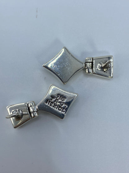 Aretes de Plata Ópalo de Fuego — Taxco 950 — foto 5