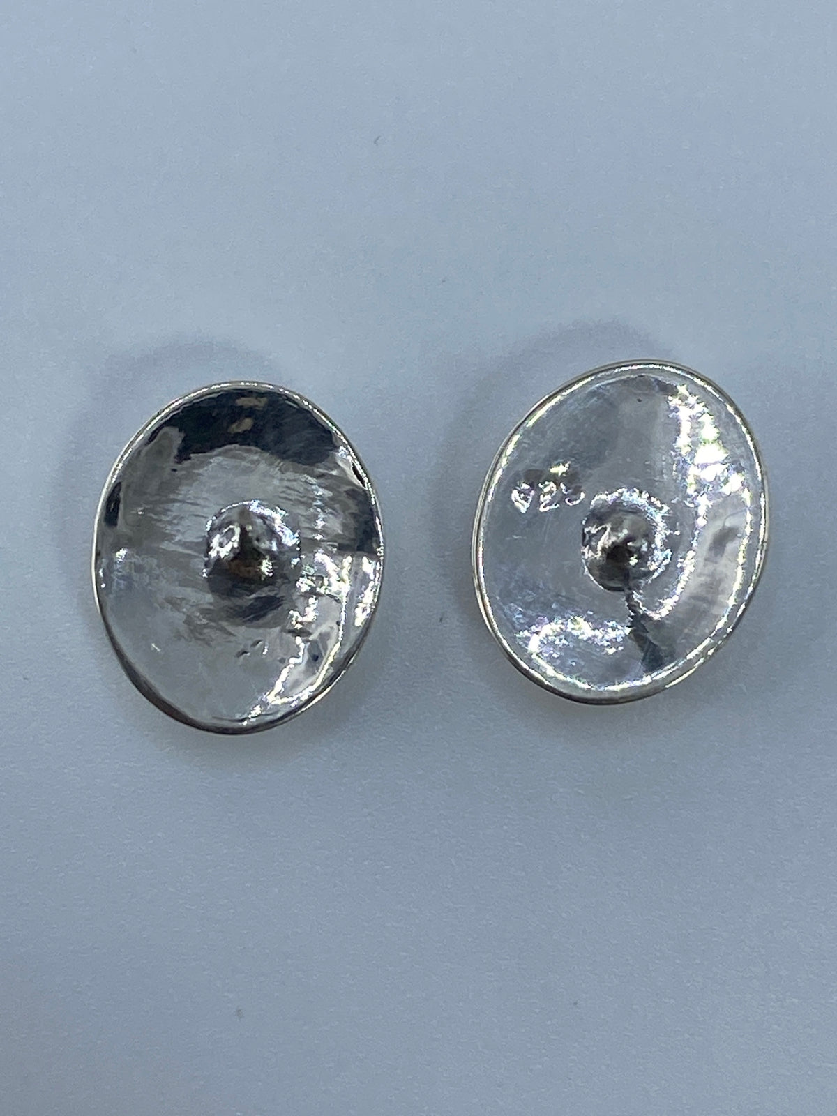 Aretes de Plata con Piedra Azul — Taxco 925 — foto 5