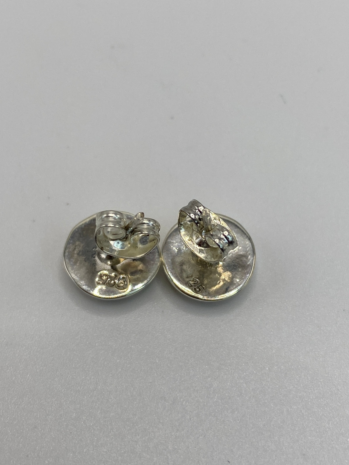 Aretes de Plata con Ópalo de Fuego — Taxco 925 — foto 5