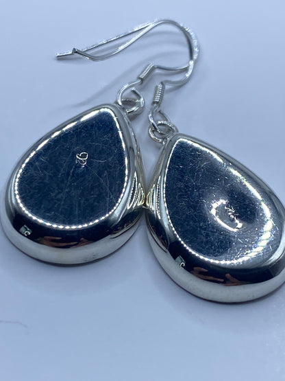 Aretes Plata con Ópalo de Fuego — Taxco 925 — foto 5