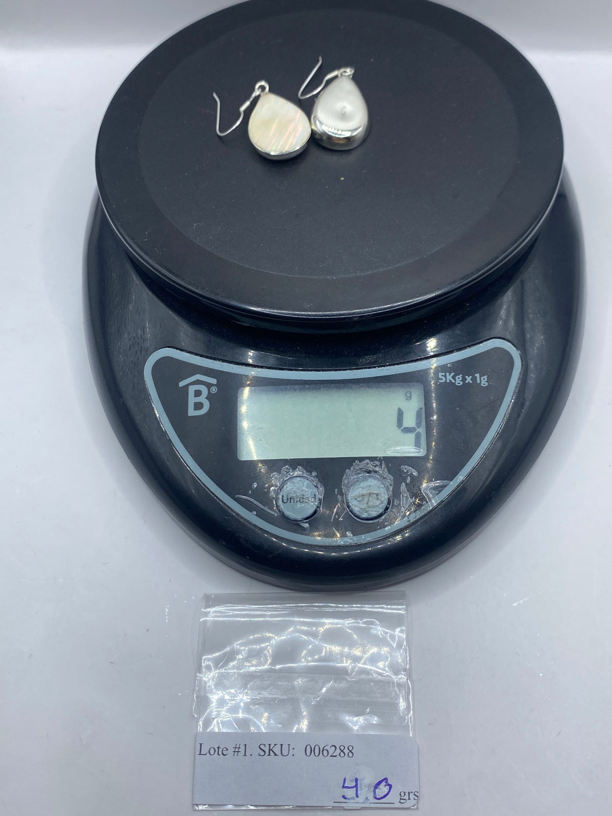 Aretes Plata con Ópalo de Fuego — Taxco 925 — foto 6