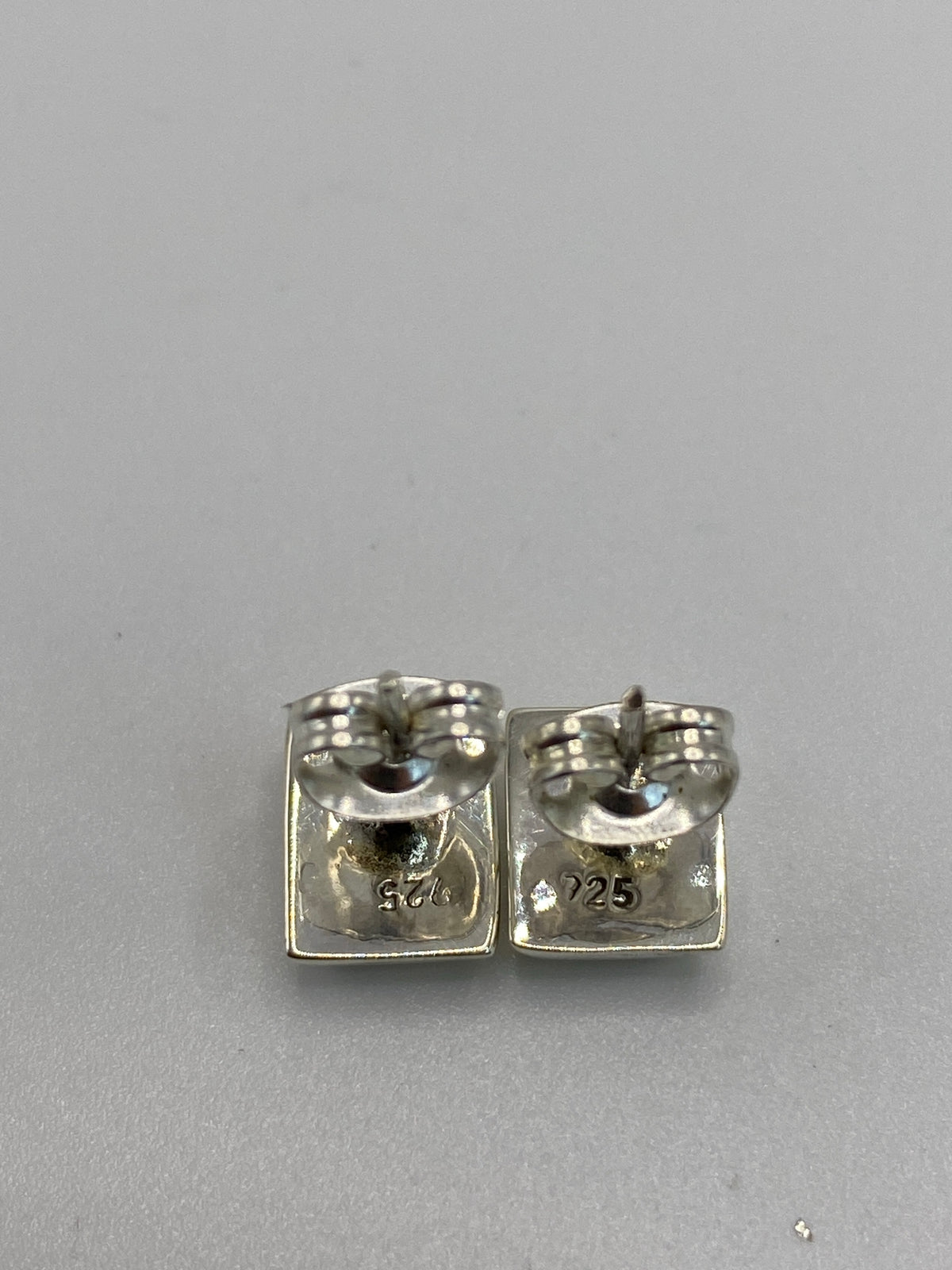 Aretes de Plata con Ópalo de Fuego Azul — Taxco 925 — foto 5
