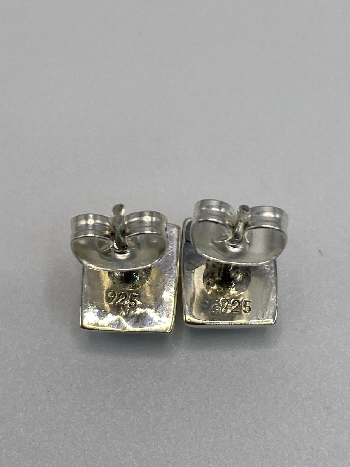 Aretes de Plata con Ópalo de Fuego Naranja — Taxco 925 — foto 5
