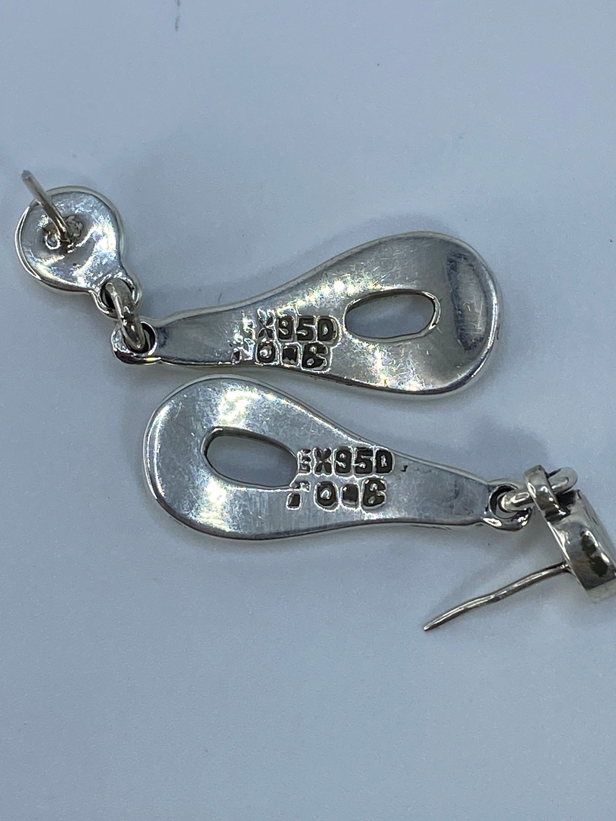 Aretes Plata Opalo de Fuego Multicolor — Taxco 950 — foto 5