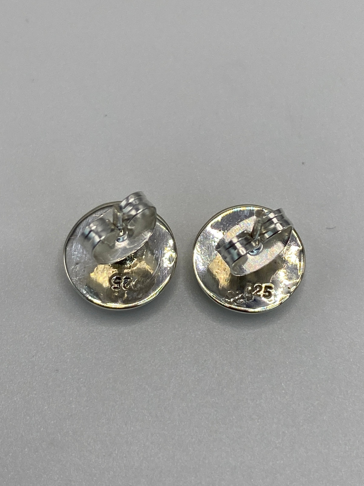 Aretes de Plata con Opalo de Fuego — Taxco 925 — foto 5