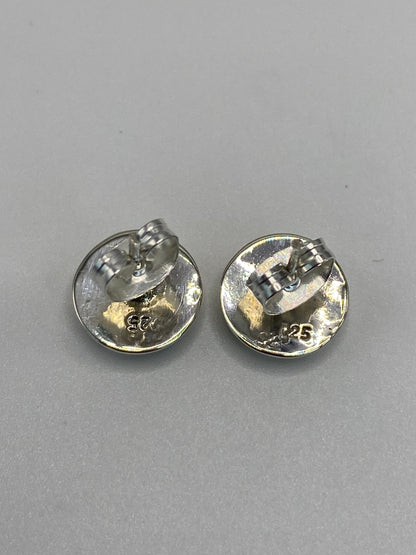 Aretes de Plata con Opalo de Fuego — Taxco 925 — foto 5
