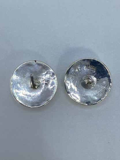 Aretes de Plata con Piedra Negra — Taxco 925 — foto 5