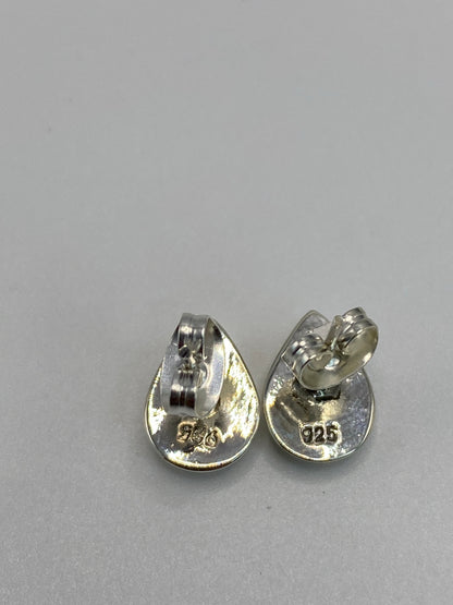 Aretes de Plata Ópalo de Fuego — Taxco 925 — foto 5