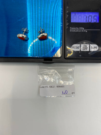 Aretes de Plata Ópalo de Fuego — Taxco 925 — foto 6