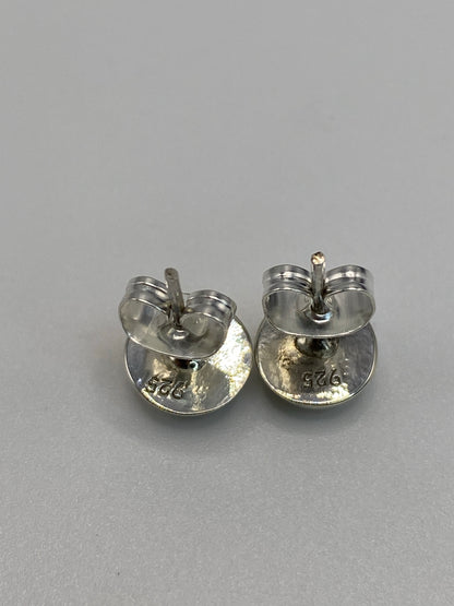 Aretes Plata Ópalo de Fuego Azul — Taxco 925 — foto 5