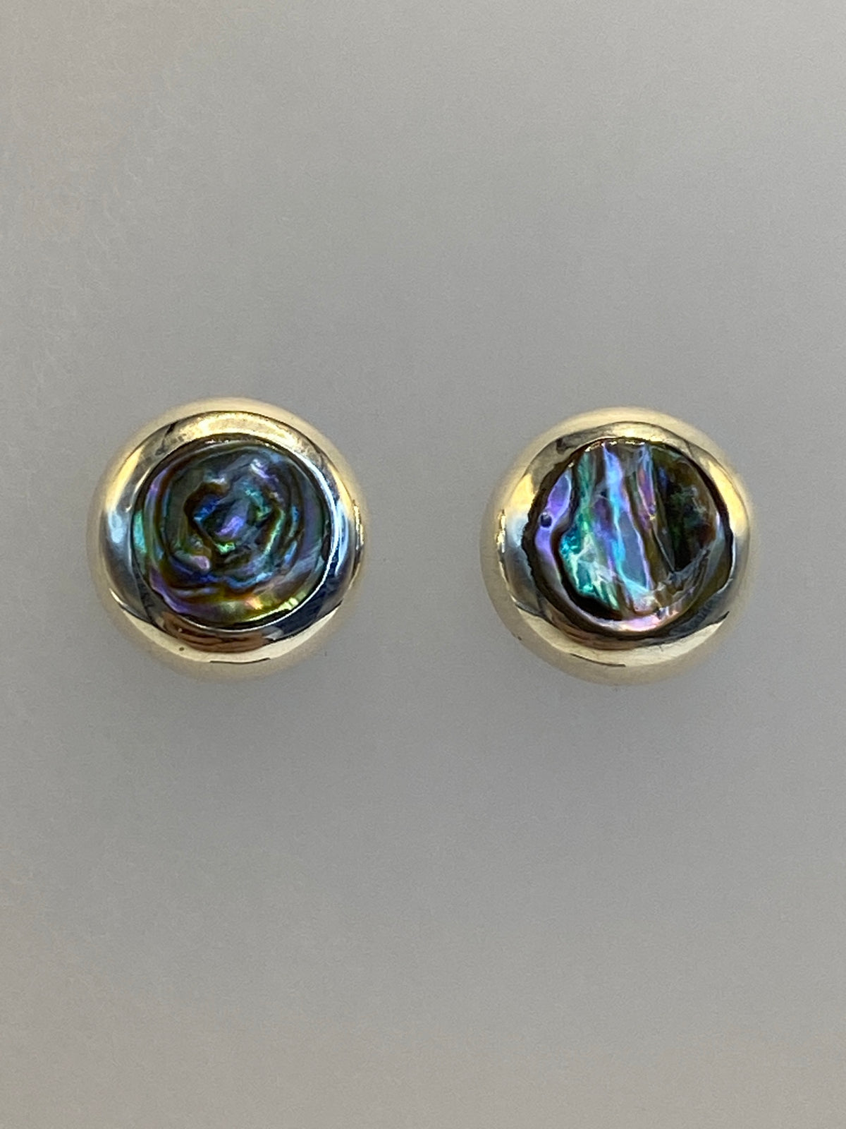 Aretes de plata 925 con incrustación de piedra multicolor engastada a mano