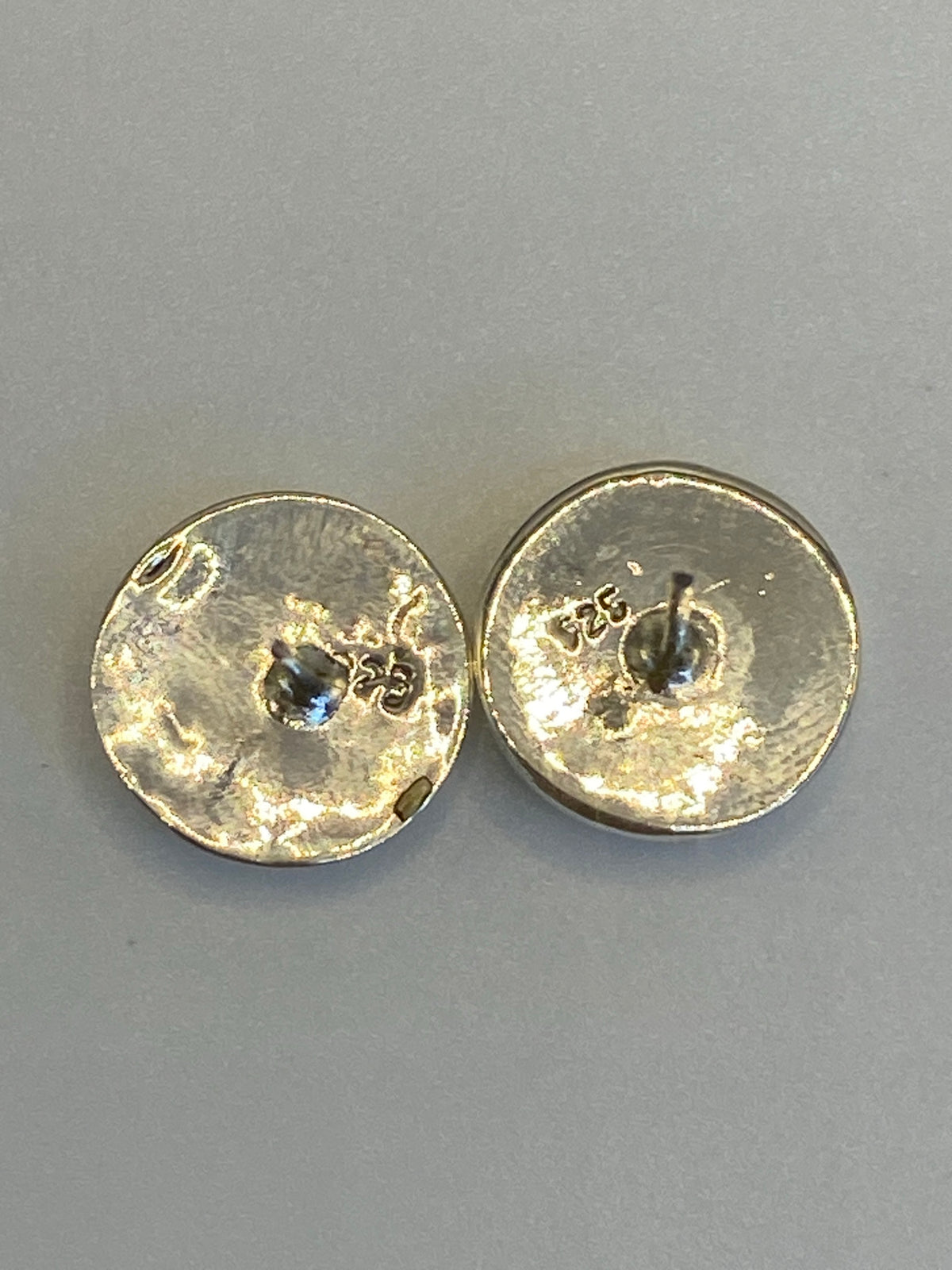 Aretes de Plata con Piedra Multicolor — Taxco 925 — foto 5