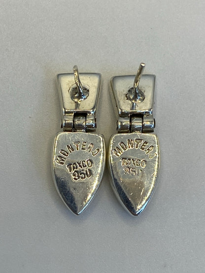 Aretes de Plata Ópalo de Fuego — Taxco 950 — foto 5