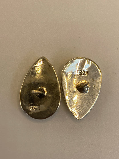 Aretes Plata 925 Rosa Minimalista — Taxco — foto 5