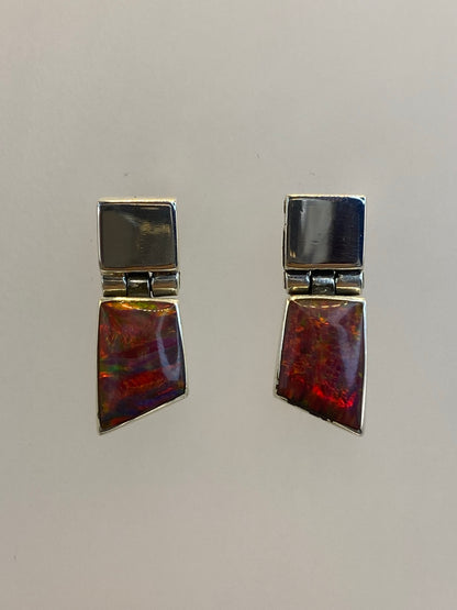 Aretes de plata .950 — foto 2