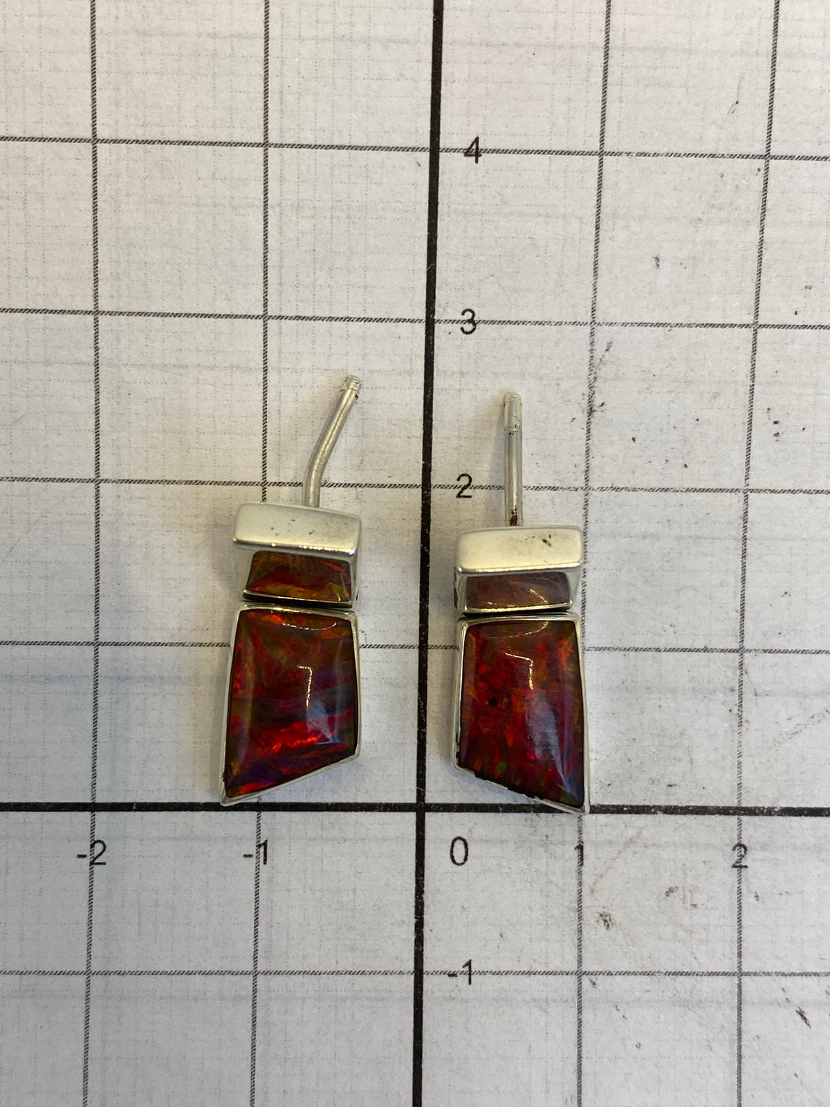 Aretes de plata .950 — foto 4