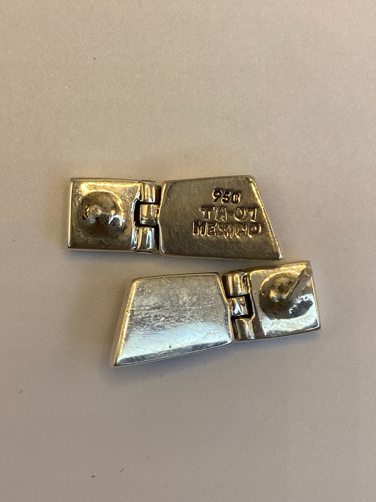 Aretes de plata .950 — foto 5