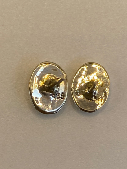 Aretes de Plata con Piedra Azul — Taxco 925 — foto 5
