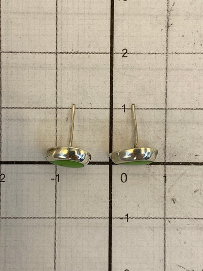 Peso y medidas: aretes de 1 cm de largo en plata 925 con Quinto