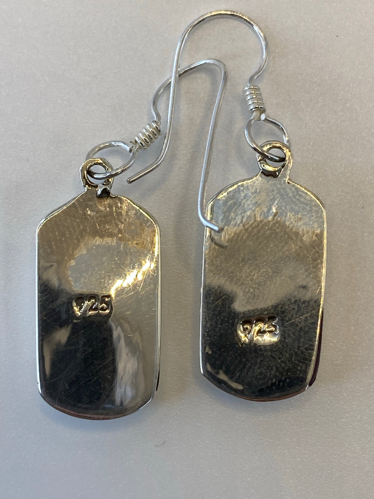 Aretes de Plata Ópalo de Fuego — Taxco 925 — foto 5