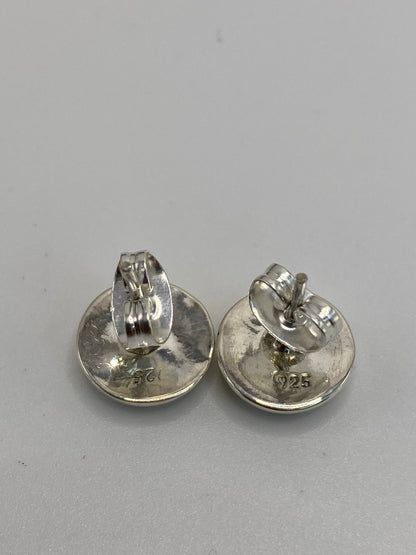 Aretes de Plata Opalo de Fuego Morado — Taxco 925 — foto 5