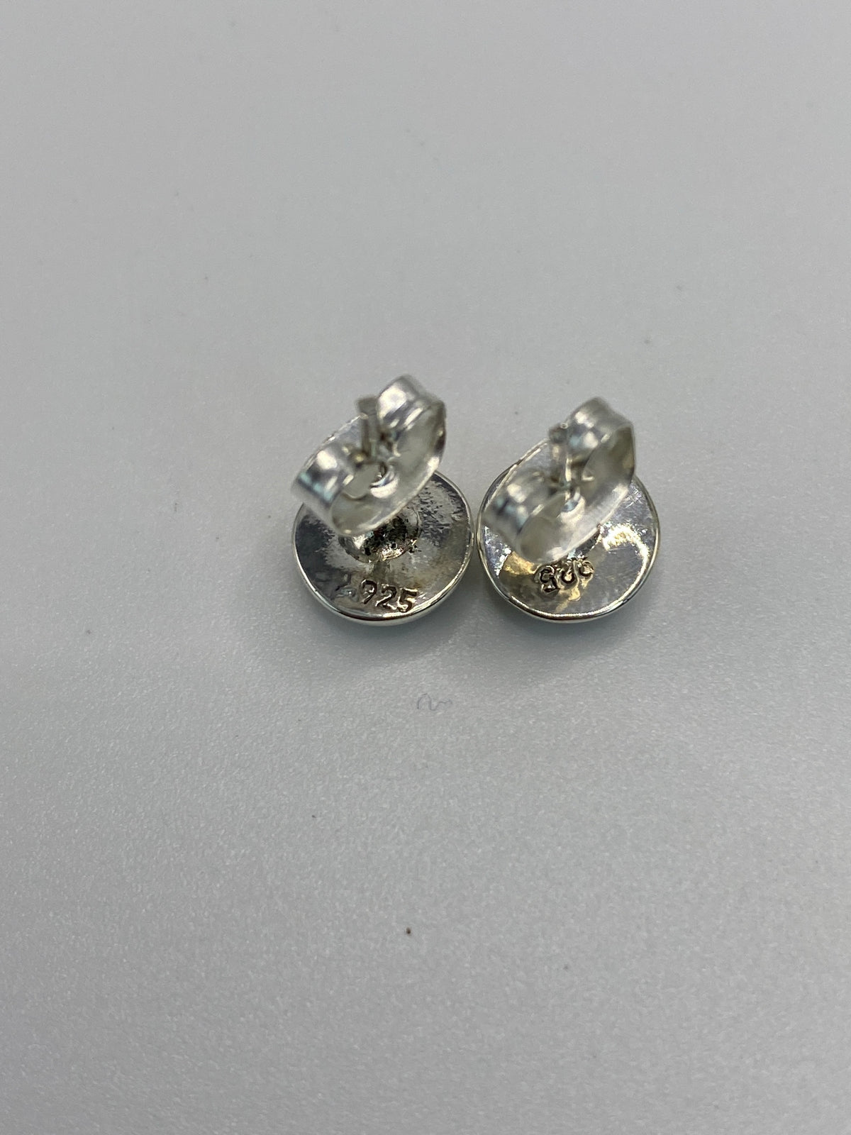 Aretes Plata Ópalo de Fuego Azul — Taxco 925 — foto 5