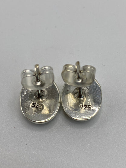 Aretes de Plata con Ópalo de Fuego Verde — Taxco 925 — foto 5