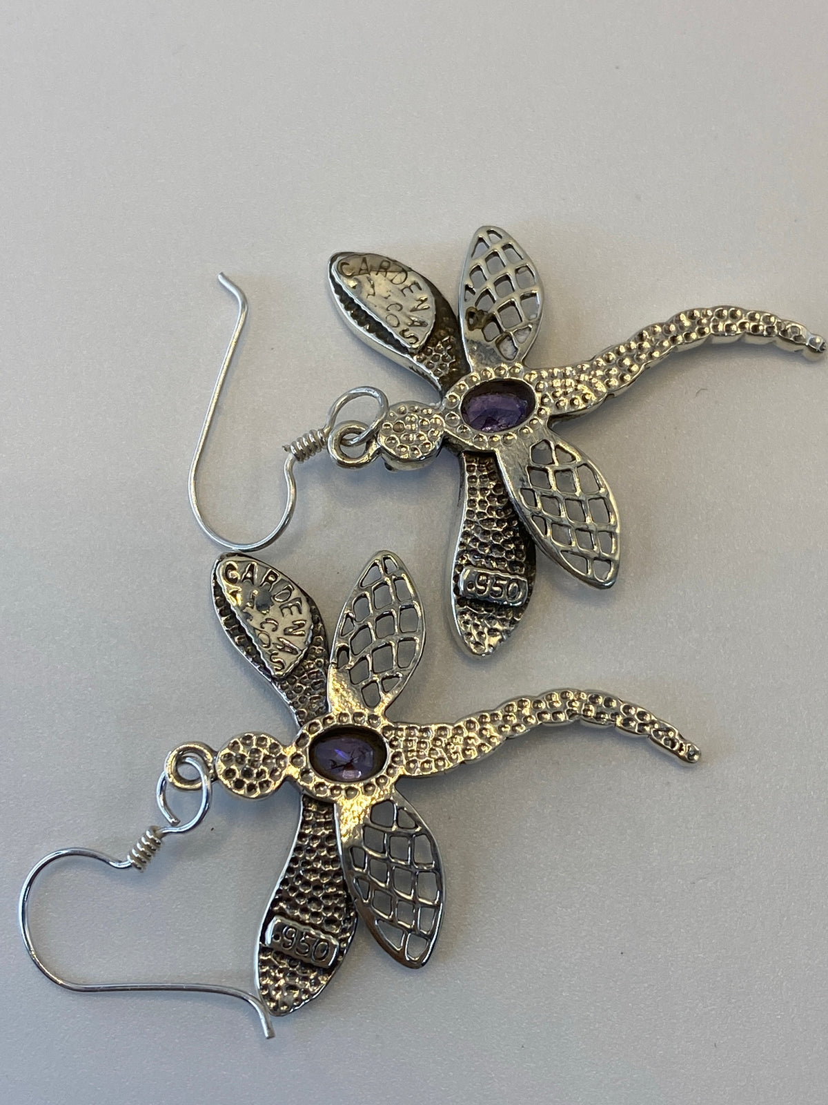 Aretes de Plata Ópalo de Fuego Verde Olivo — Taxco 950 — foto 5