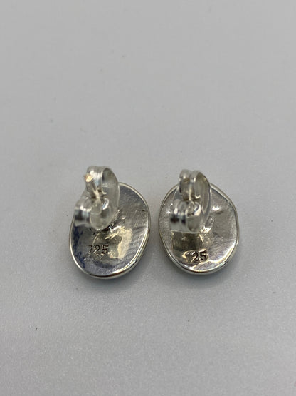 Aretes Plata Ópalo de Fuego — Taxco 925 — foto 5