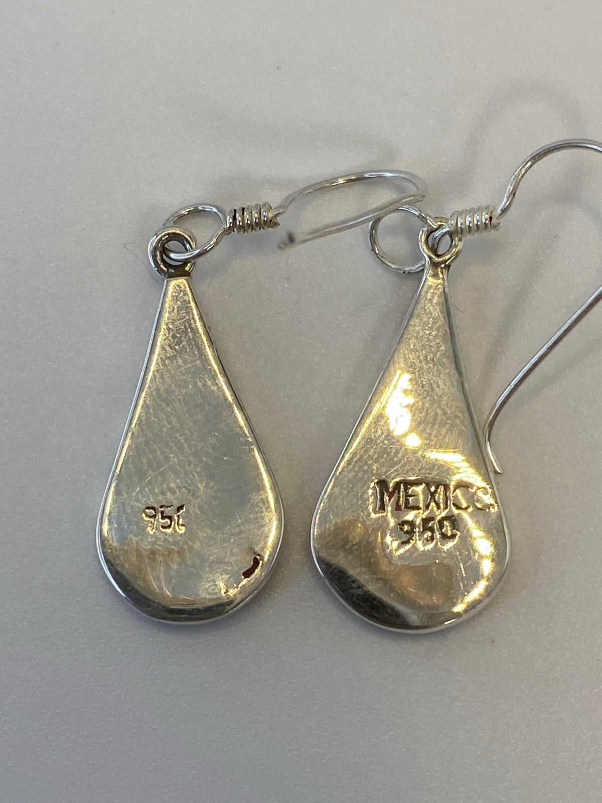 Aretes Plata 950 Ópalo de Fuego Multicolor — Taxco — foto 5