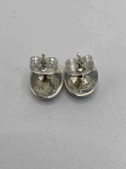 Aretes de Plata con Opalo de Fuego — Taxco 925 — foto 5