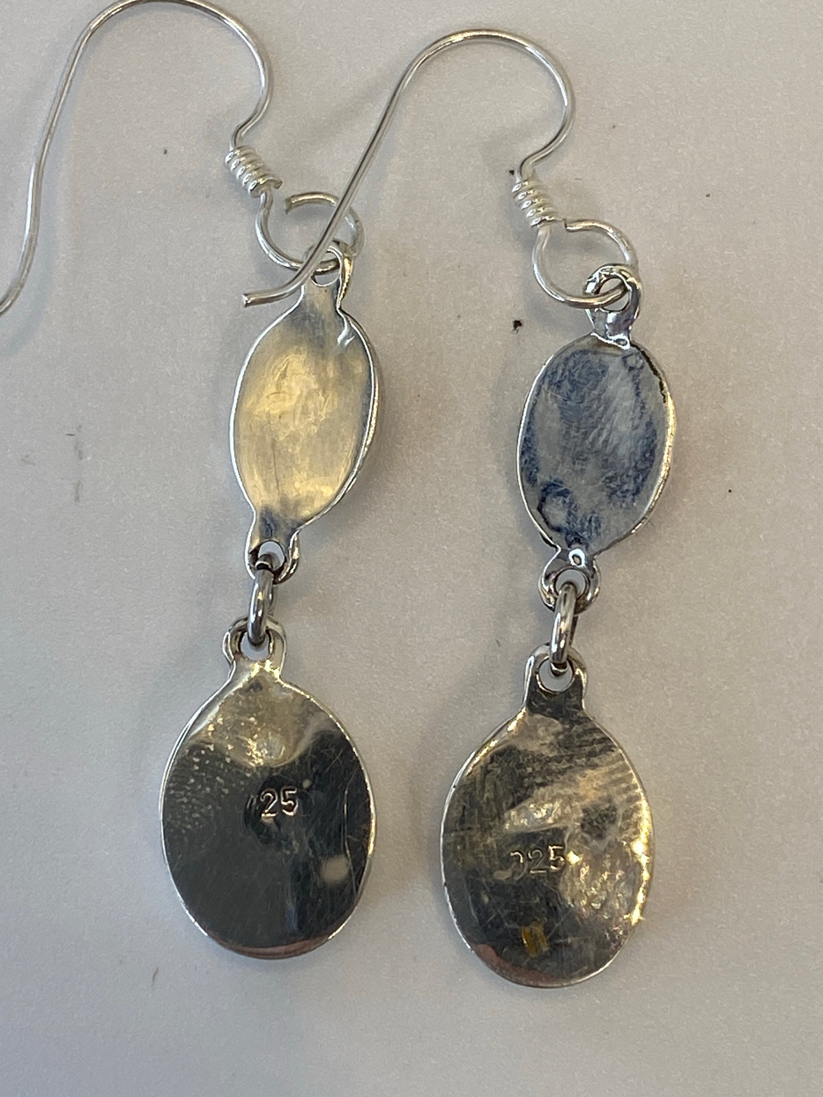 Aretes Plata Ópalo de Fuego — Engaste a Mano Taxco — foto 5