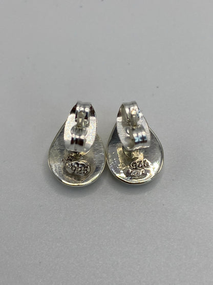 Aretes de Plata con Opalo de Fuego — Taxco 925 — foto 5